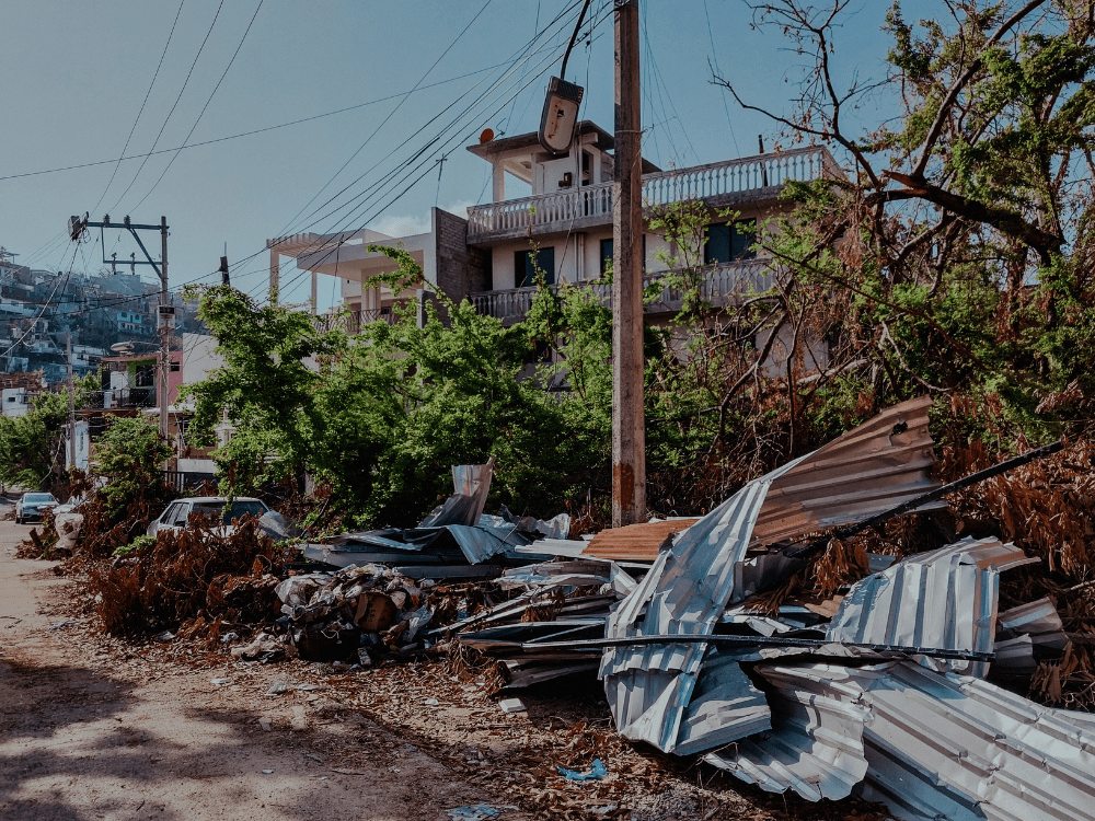 MSF ha iniciado actividades en Acapulco tras el paso del huracán Otis