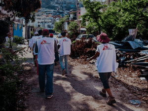 Médicos sin Fronteras en Acapulco tras el huracán Otis