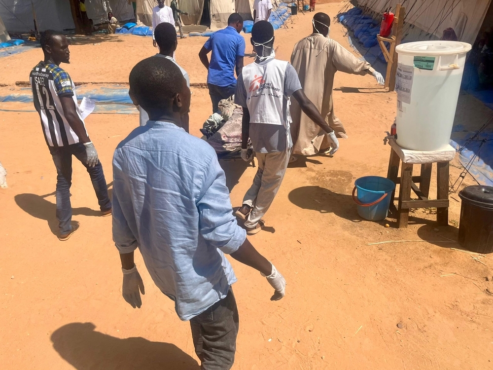 MSF brinda atención a las personas desplazadas de Sudán a Chad