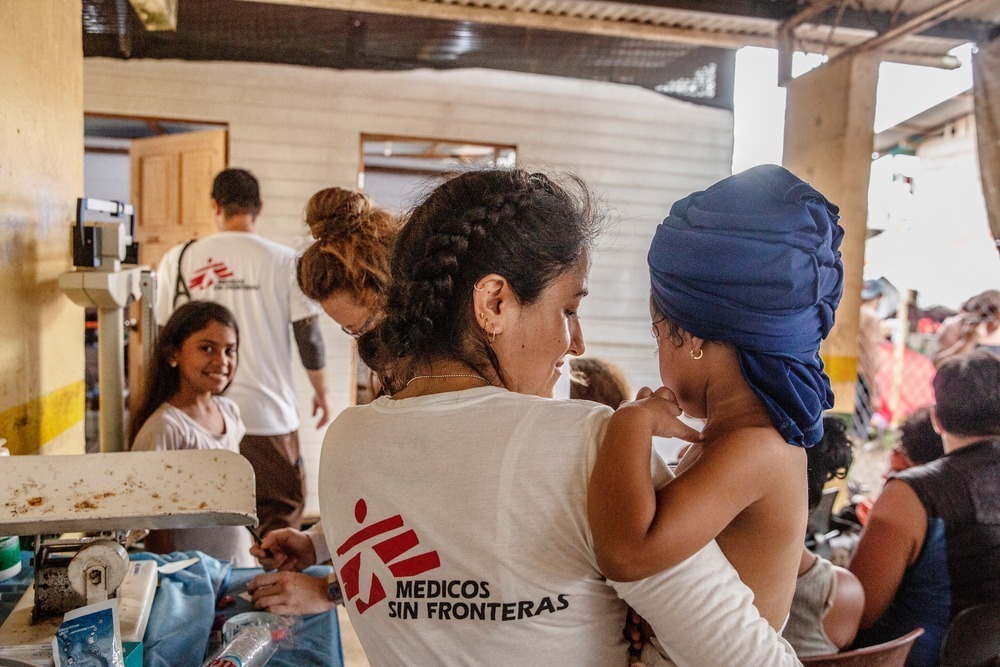 MSF brinda atención a migrantes que cruzan la selva del Darién