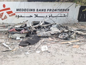 Convoy de MSF atacado en Gaza: pedimos una investigación independiente