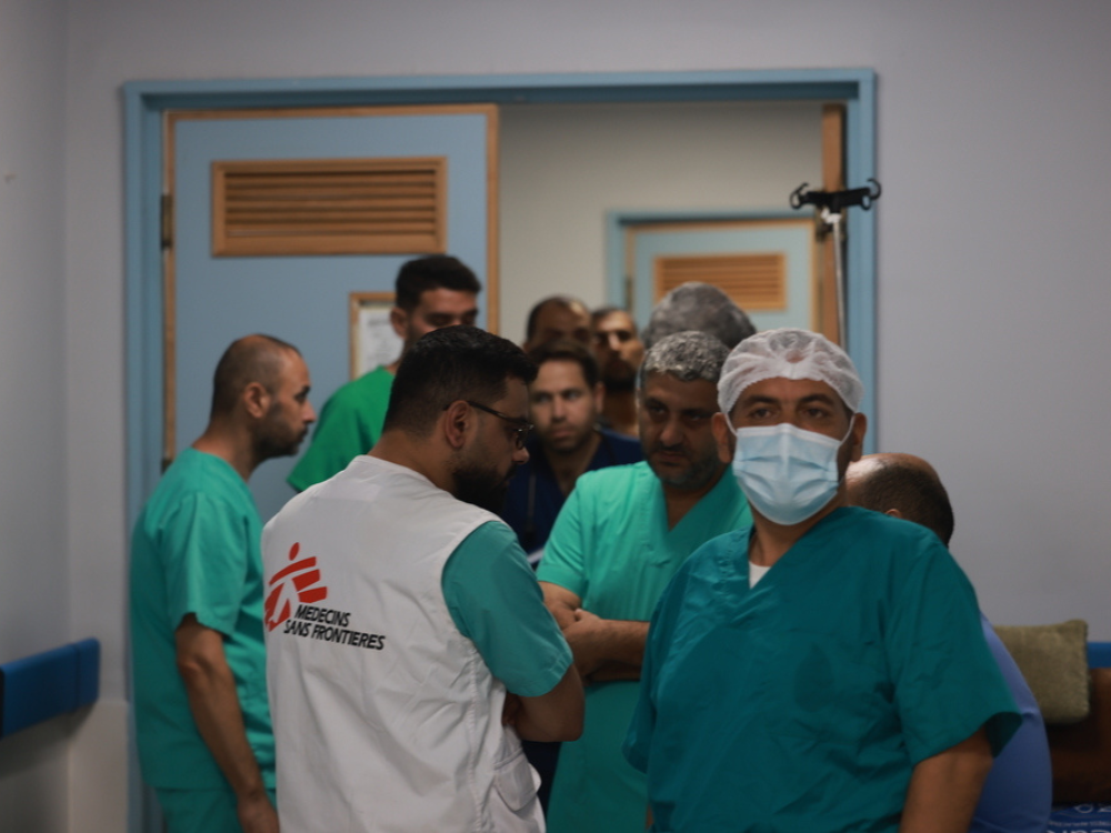 Equipos de Médicos Sin Fronteras (MSF) centran sus actividades en el sur de la Franja de Gaza