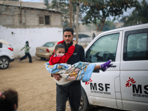 MSF continúa brindando atención a la población palestina en la Franja de Gaza