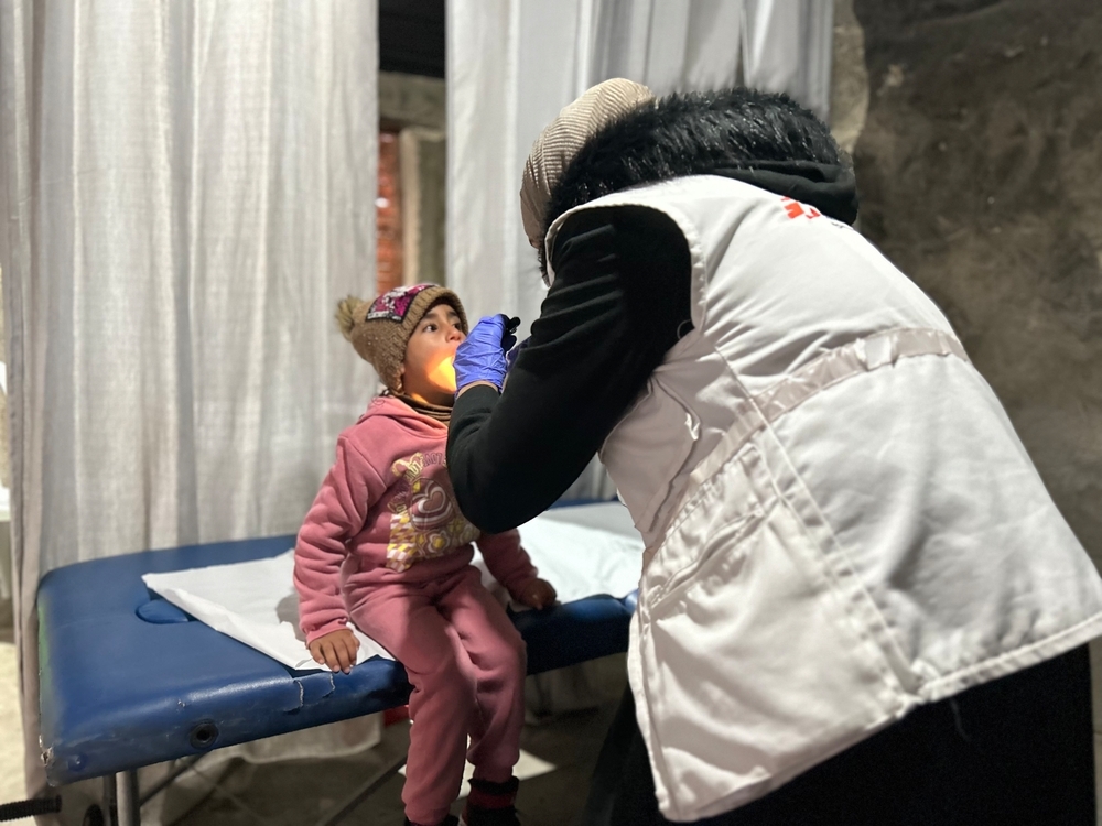 MSF brinda atención sanitaria a personas desplazadas en Hebrón, Cisjordania
