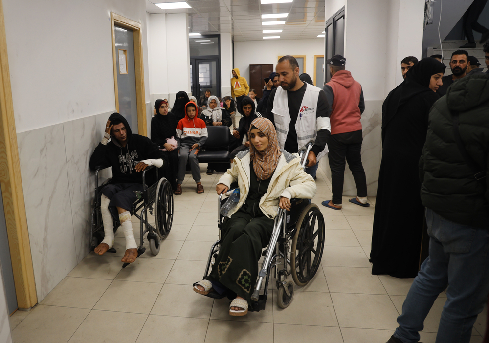 MSF en el Hospital Indonesio de Rafah