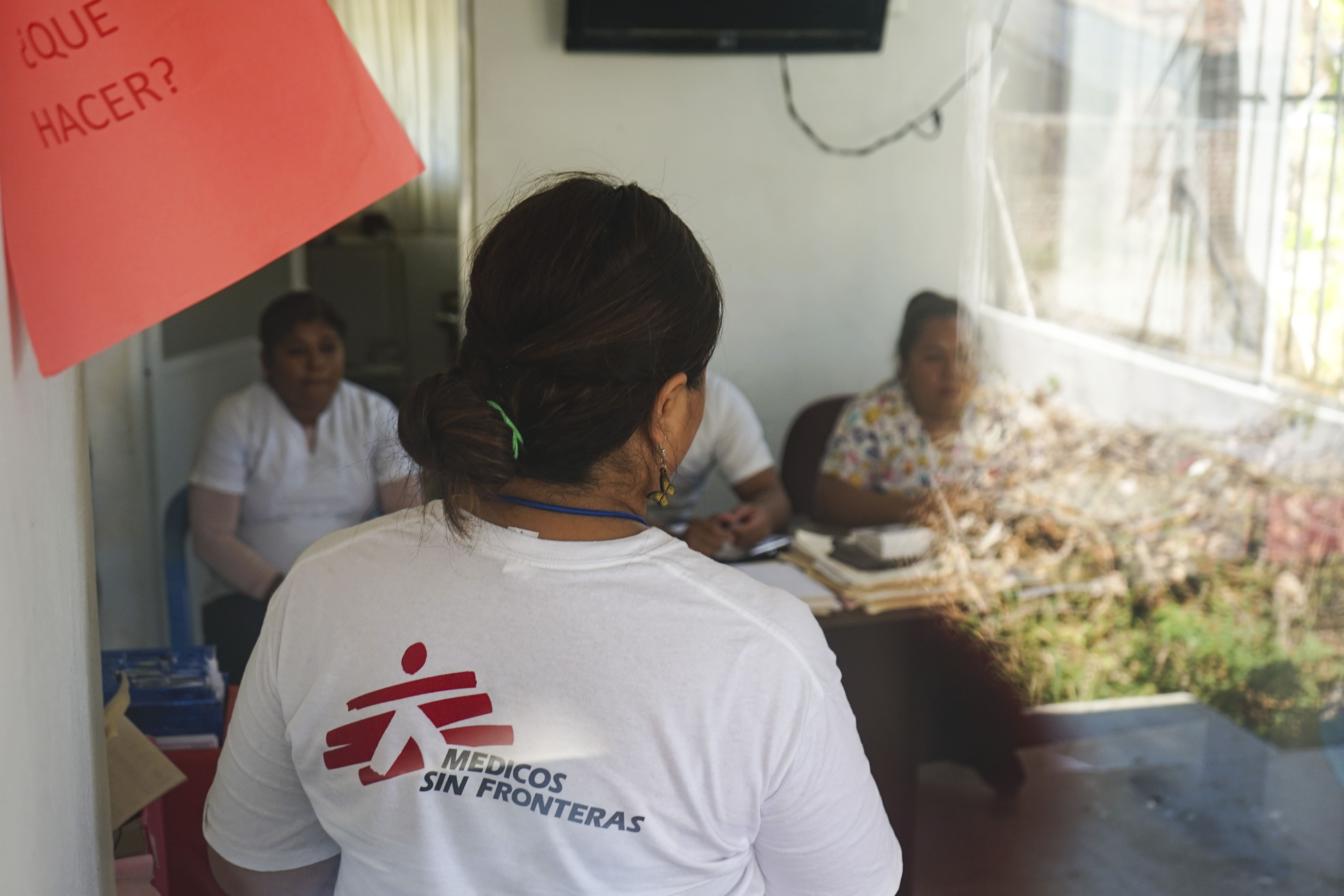 MSF contínua con sus proyectoss de salud mental y prevención dengue en Acapulco