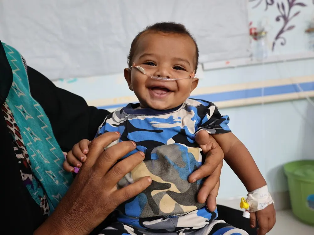 MSF brinda servicios pediátricos en el Hospital Materno Infantil Al-Qanawis, Yemen