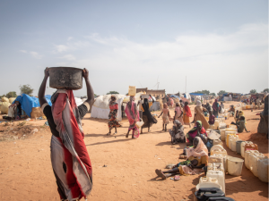 MSF realiza actividades de agua y saneamiento en Adre, este del Chad