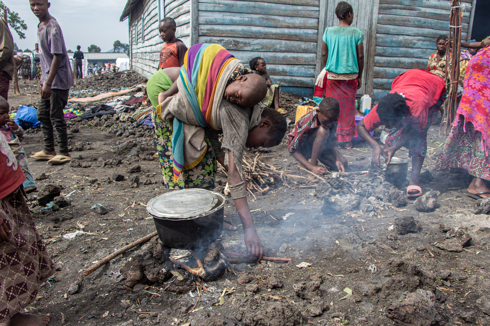 MSF brinda atención a la población desplazada por el conflicto en Kivu Norte y Kivu Sur, RDC