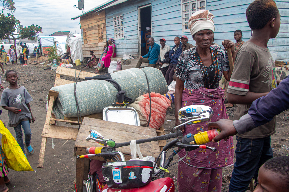 MSF brinda atención a la población desplazada por el conflicto en Kivu Norte y Kivu Sur, RDC