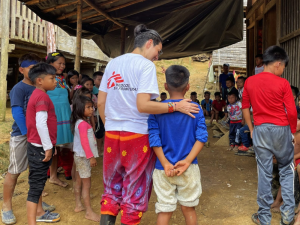 Personal de MSF en el prpyecto de Chocó, Colombia