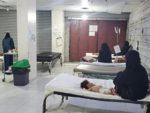 MSF abrimos una unidad de aislamiento de sarampión en Taiz, Yemen