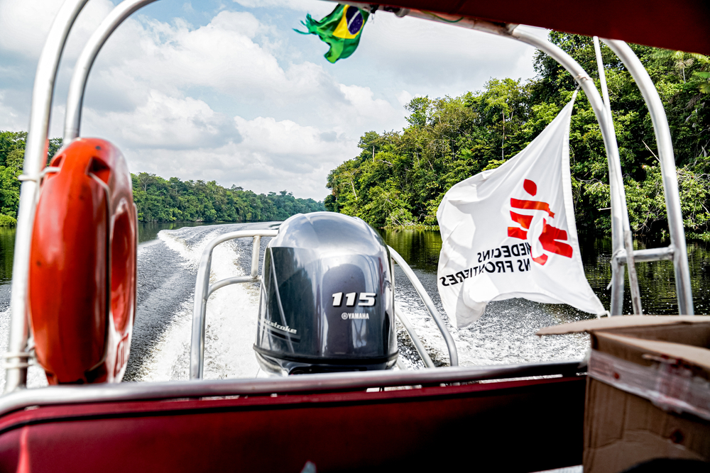 MSF lleva atención a las comunidades aisladas del Amazonas, Brasil.