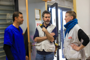 Marzo de 2020. Visita de Christopher Lockyear, Secretario General de MSF, a Rafah en Gaza. @ MSF