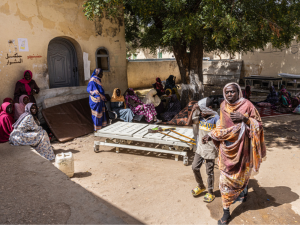 MSF están proporcionando atención secundaria en el hospital universitario de Zalingei