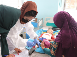 Médicos Sin Fronteras responde al brote de sarampión en Afganistán
