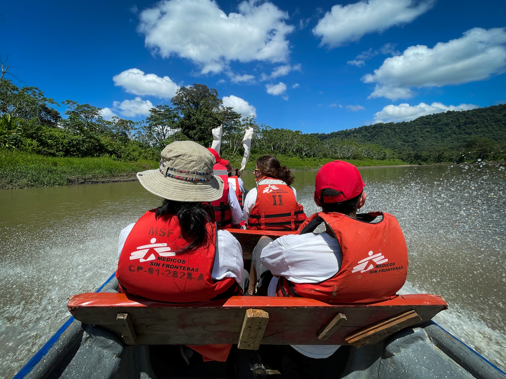 MSF trabaja en un modelo descentralizado para llevar atención a las comunidades indígenas de Chocó, Colombia