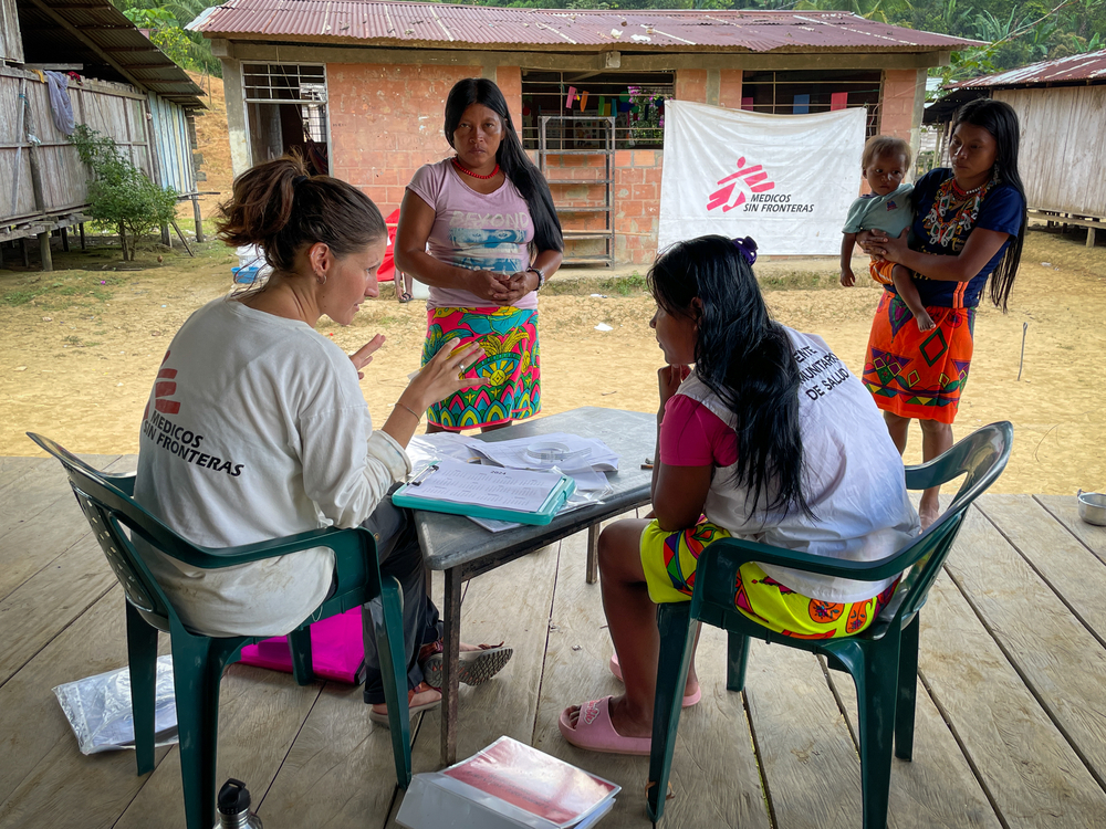 MSF trabaja en un modelo descentralizado para llevar atención a las comunidades indígenas de Chocó, Colombia