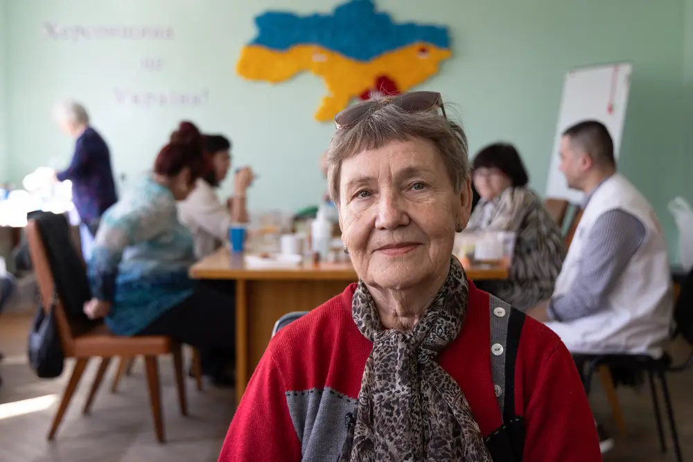 Actividades de salud mental en Vinnytsia para personas que experimentan TEPT relacionado con el conflicto.