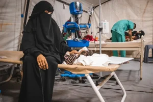 Repondemos ante el aumento de casos de diarrea acuosa, en Yemen.