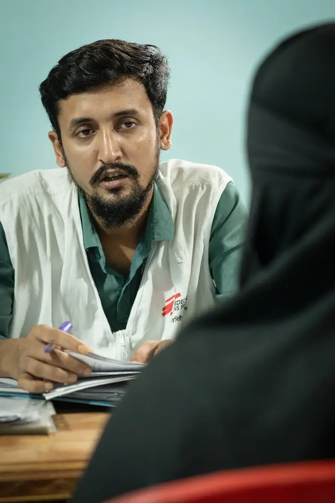 Hepatitis C en los campos Rohingyas en Bangladesh
