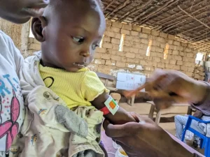Respuesta de MSF al brote de sarampión en RDC.