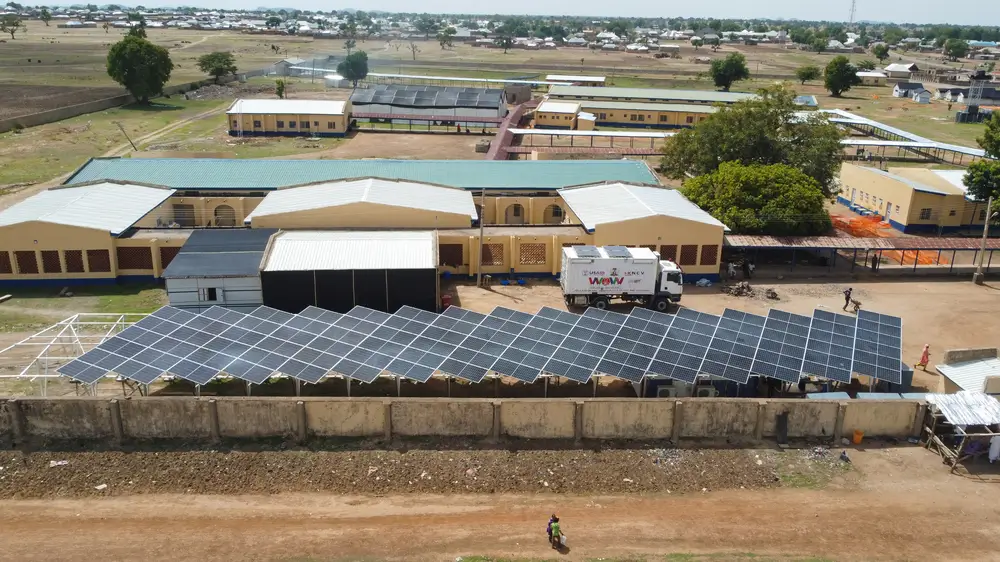 La transición de MSF a la energía solar ayudará a salvaguardar la salud y el medio ambiente.