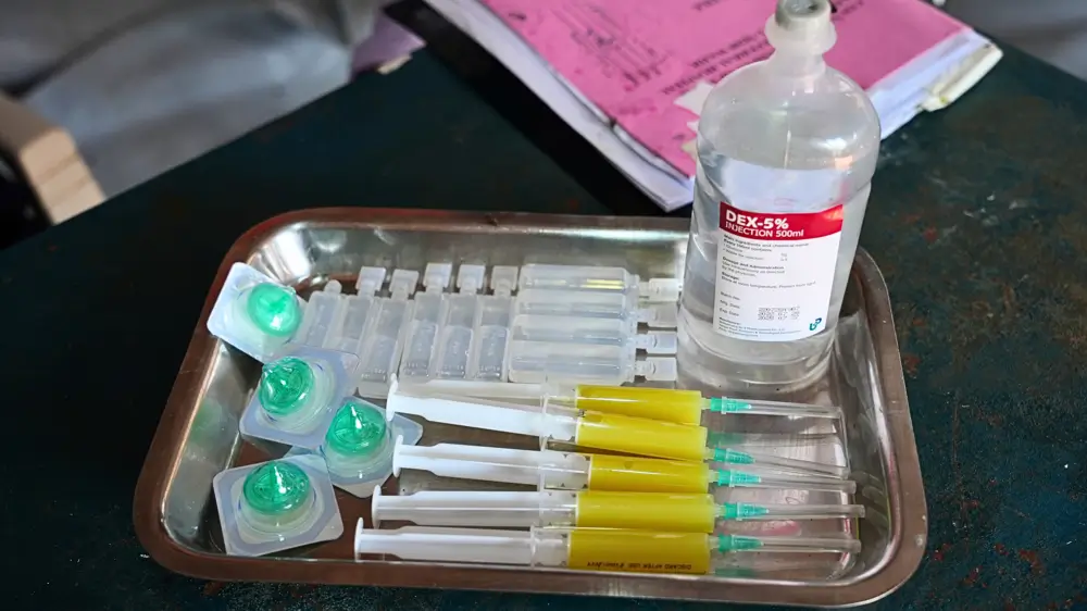 Ambisome, medicamento utilizado para el tratamiento del Kala azar. Kenia 2025.