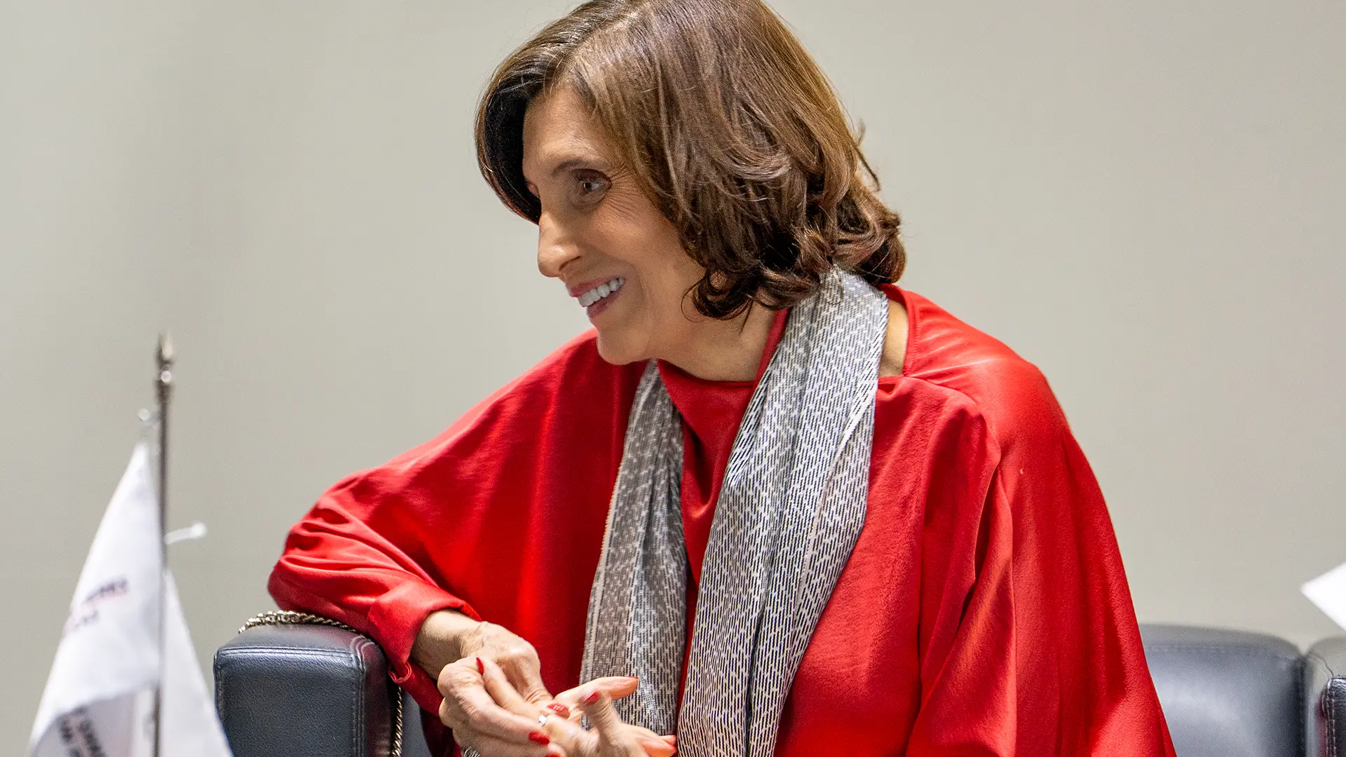 Ángeles Mastretta, como embajadora de Testamento Solidario. 