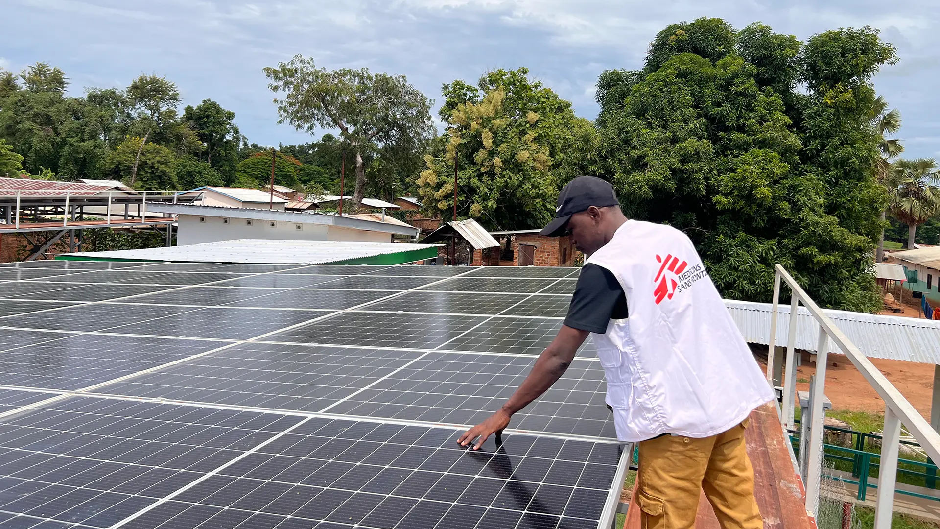 Energía solar al servicio de la salud en República Centroafricana