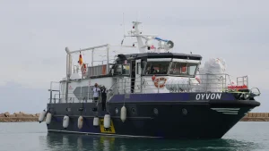 Capacitación a bordo del nuevo buque Oyvon de MSF