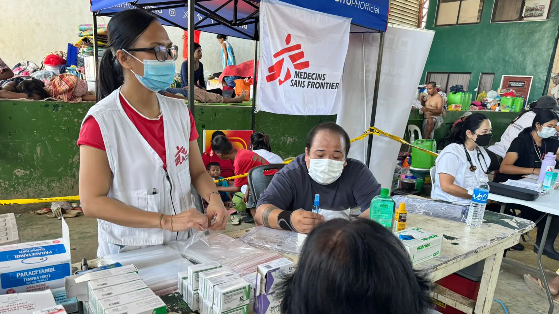 Equipos de MSF respondemos a la emergencia porel tifón Kalmaegi en Filipinas.