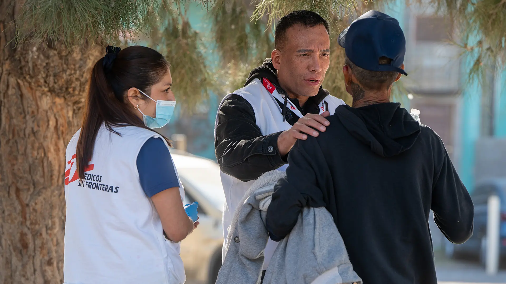 Las actividades del equipo incluyen trabajo con grupos comunitarios en Riveras del Bravo y Talamas.