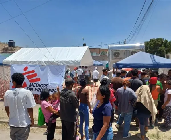 MSF brinda atención de salud primaria a migrantes en La Laguna, al norte de México