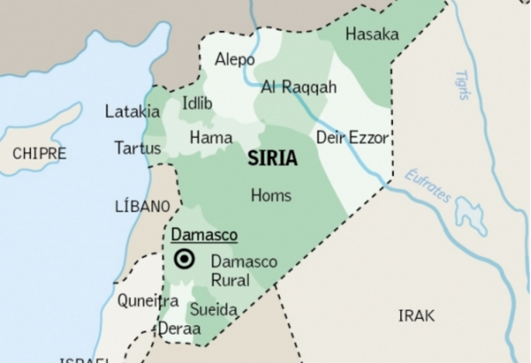 Siria mapa