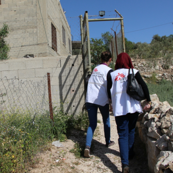 Programa de salud mental de MSF en Nablus y Qalqilya - trabajo social y psicoterapia