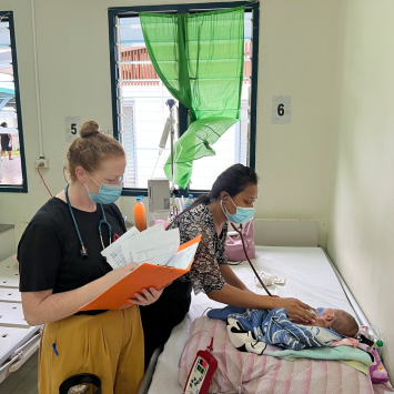 MSF brinda apoyo pediátrico en Kiribati