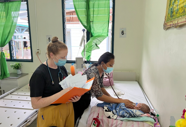 MSF brinda apoyo pediátrico en Kiribati