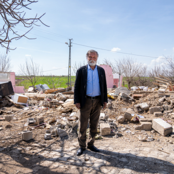 MSF brinda apoyo apoyo en salud mental a las personas afectadas por los terremotos en Turquía