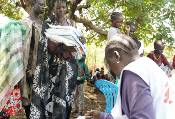 Como respuesta a la malaria MSF distributó mosquiteros en Sudán del Sur