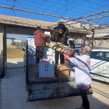 MSF continúa su apoyo en Alepo tras los terremotos een Siria