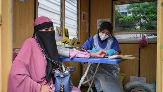 MSF proporcionamos servicios básicos gratuitos de atención médica y salud mental a través de nuestra clínica en Butterworth, Malasia