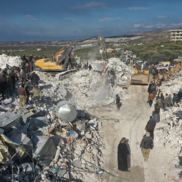 MSF ha brindado apoyo inmediato en Siria tras el fuerte terremoto que también afectó a Turquía