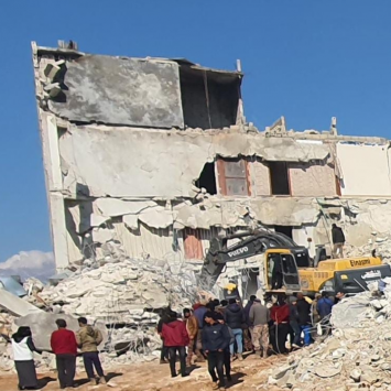 Un equipo de MSF, visitó la zona de Atarib, en Alepo, una de las más afectadas, para realizar una evaluación inicial e identificar las necesidades críticas tras el terremoto en el noroeste de Siria