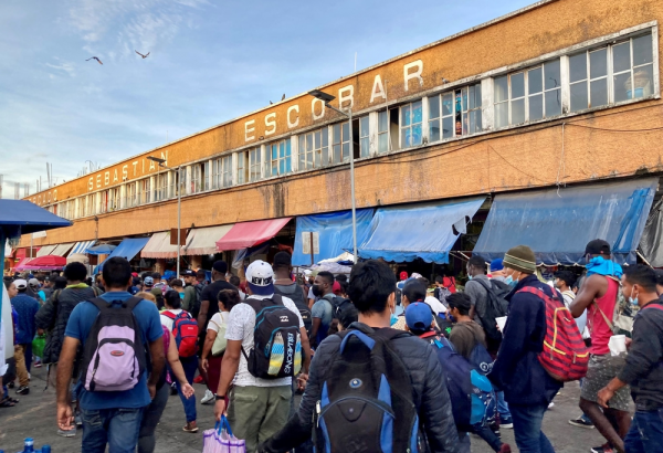 MSF brinda asistencia a la población migrante en Tapachula, Chiapas