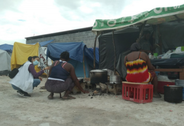 Anayeli Flores, Oficial de Asuntos Humanitarios en MSF Reynosa y Matamoros, México.