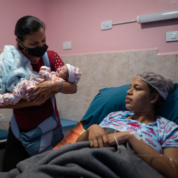 MSF brinda servicios de parto humanizado en Venezuela