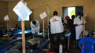 MSF responde a la emergencia contra el cólera en la RDC