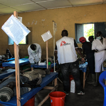 MSF responde a la emergencia contra el cólera en la RDC