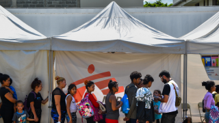 MSF reporta una crisis migratoria en Danlí, Honduras